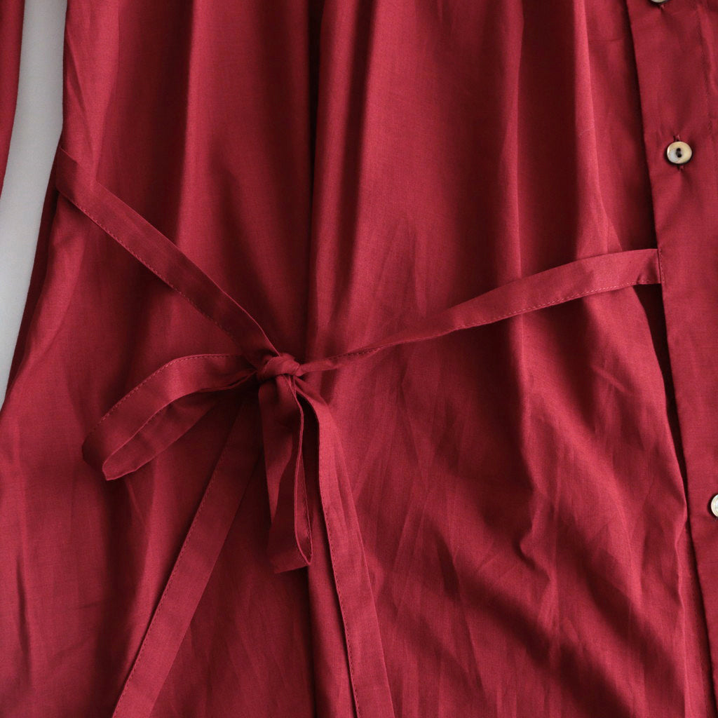 静寂の欠片 back open dress #Agate red [TLF-124-op002-la]