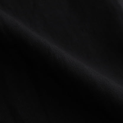 Triple Washer Linen Back Button SH #001 Black [TS220SH081]