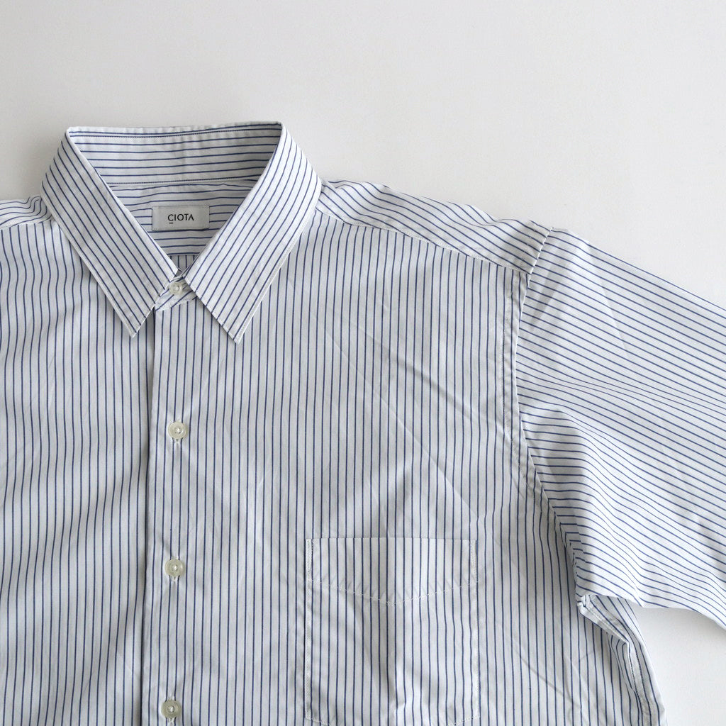 サイズ5Regular Collar Shirt #Pencil Stripe [SHLM-108]