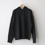 French Merino Hoodie #007 Charcoal [TS233KN070]