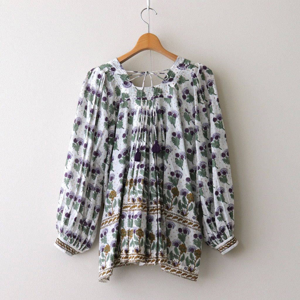 FLORIANE BLOUSE #lavender [27-0040s]