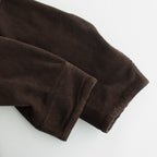 HW no collar coat #Brown [232110]