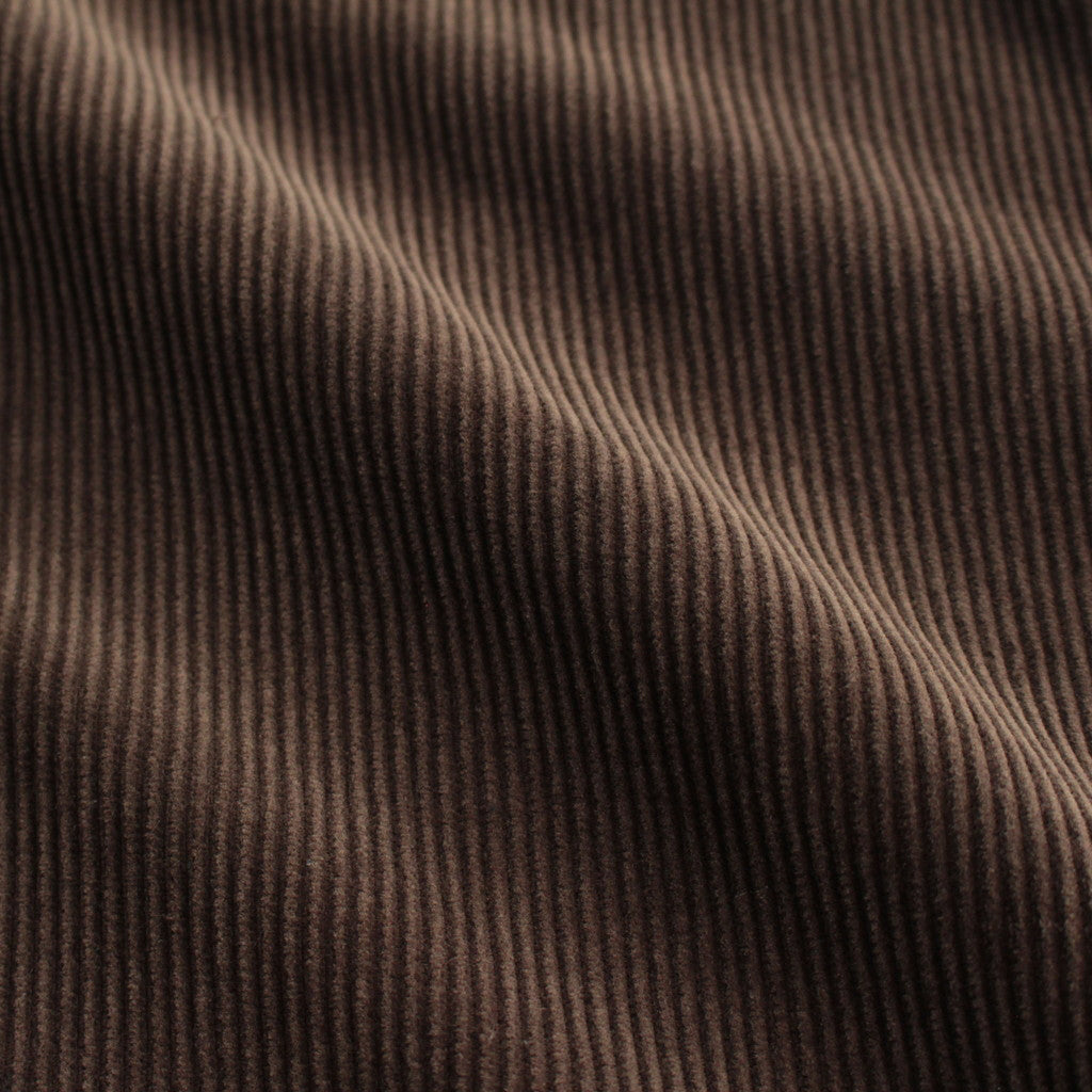 HW no collar coat #Brown [232110]