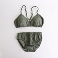 BRA & PANTS #NO.24 GREY GREEN