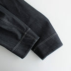 HW no collar coat #Indigo [232109]
