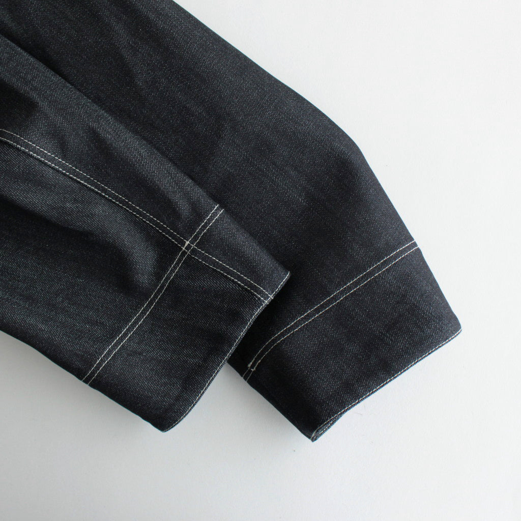 HW no collar coat #Indigo [232109]