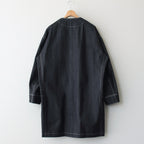 HW no collar coat #Indigo [232109]