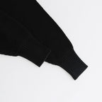 コットンニットポロPO #001 クロ [US234KN003]