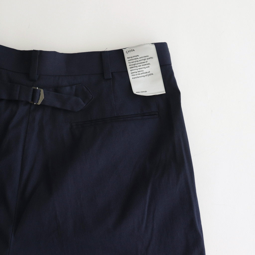 CIOTA × J.PRESS 2 Pleats Oxford bags Trousers #Navy [PTLM-132 ...