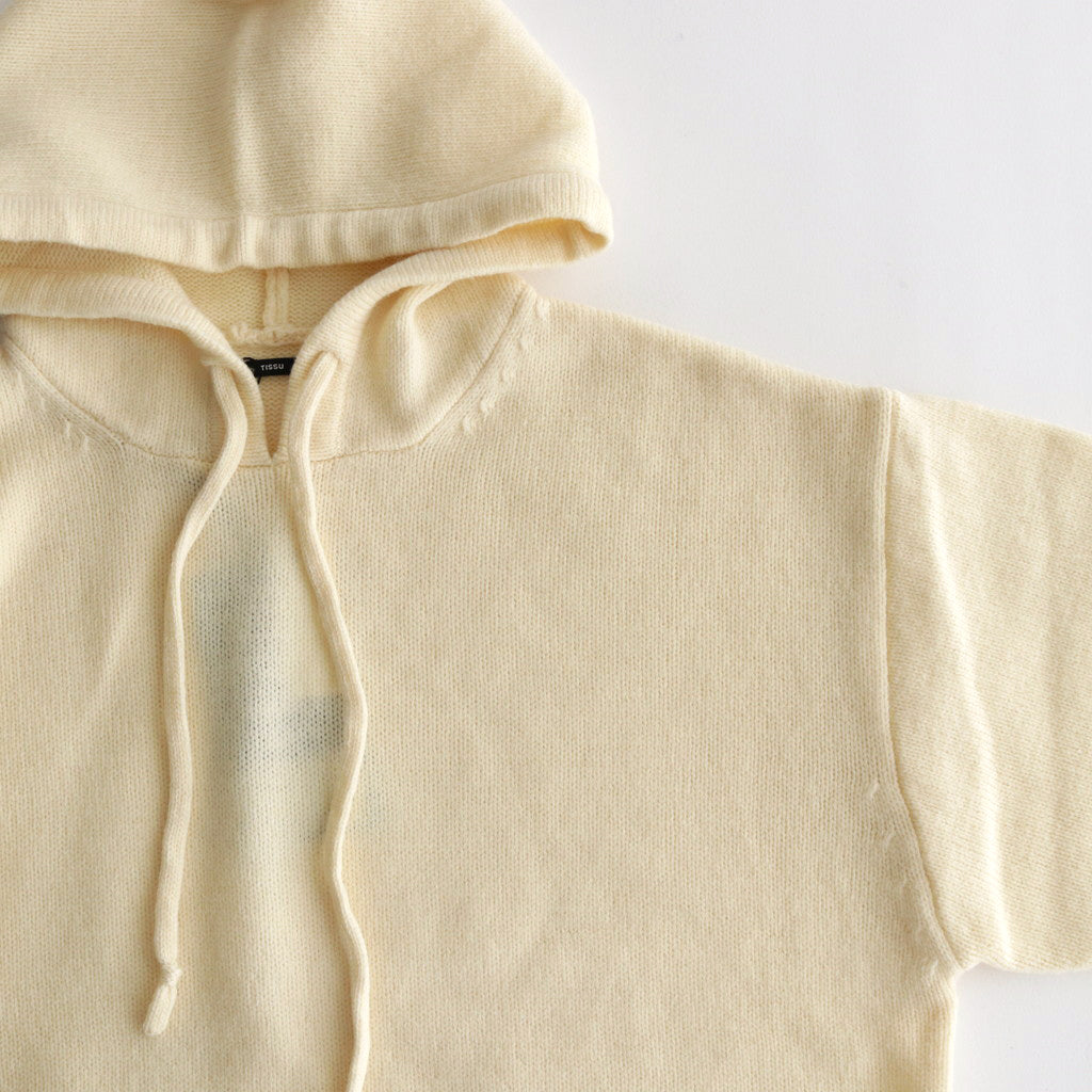 French Merino Hoodie #011 Off [TS233KN070]