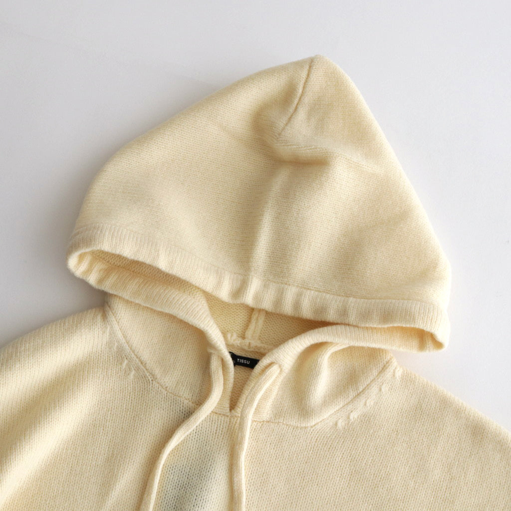 French Merino Hoodie #011 Off [TS233KN070]