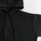 French Merino Hoodie #007 Charcoal [TS233KN070]