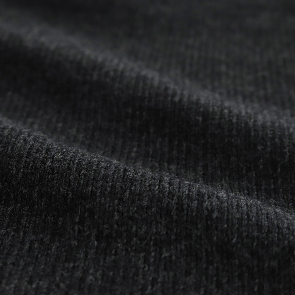 French Merino Hoodie #007 Charcoal [TS233KN070]