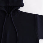 French Merino Hoodie #040 Navy [TS233KN070]