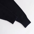 French Merino Hoodie #040 Navy [TS233KN070]