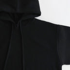 French Merino Hoodie #001 Black [TS233KN070]