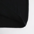 French Merino Hoodie #001 Black [TS233KN070]