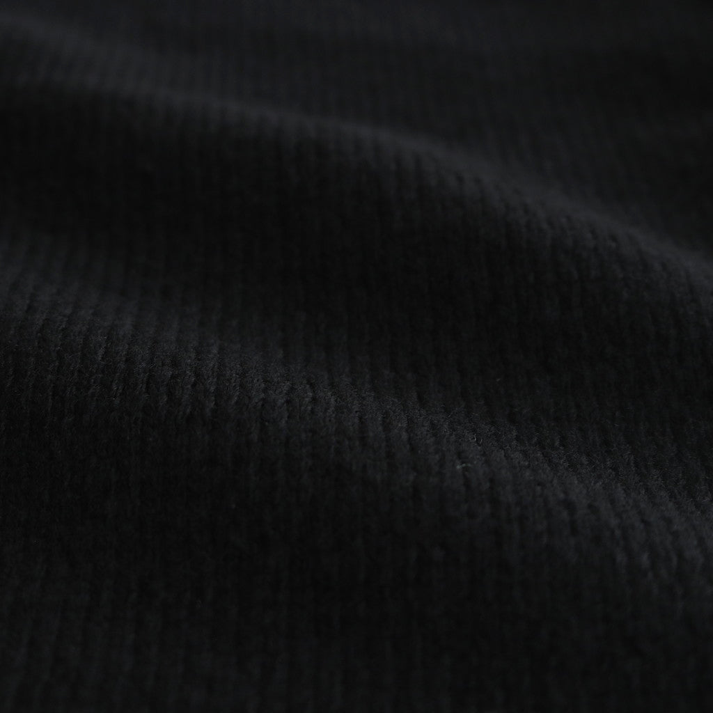 French Merino Hoodie #001 Black [TS233KN070]
