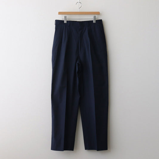 CIOTA × J.PRESS 2 Pleats Oxford bags Trousers #Navy [PTLM-132]