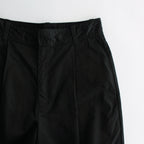 Cotton Weapon Tuck Wide PT #001 Black [TS233PT093]