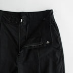 Cotton Weapon Tuck Wide PT #001 Black [TS233PT093]