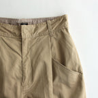 Cotton Weapon Tuck Wide PT #020 Beige [TS233PT093]
