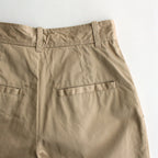 Cotton Weapon Tuck Wide PT #020 Beige [TS233PT093]