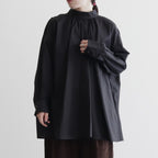 静寂の欠片 back open blouse #black [TLF-124-sh001-la]