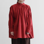 静寂の欠片 back open blouse #Agate red [TLF-124-sh001-la]