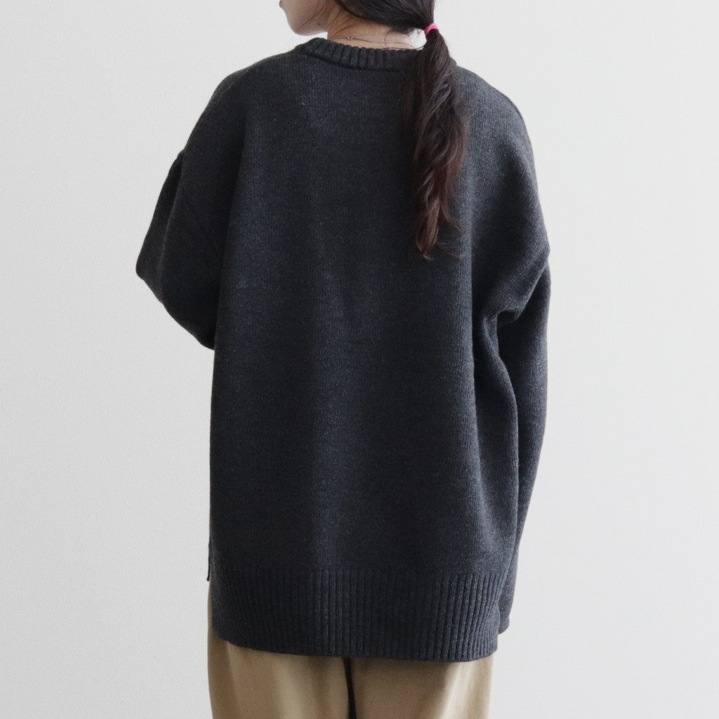 French Merino PO with Arm Covers #007 Charcoal [TS233KN072]