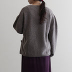 PANIER CARDIGAN #TAUPE [26-0046A]