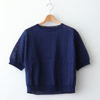 Jenner Linen Knit Crew #NV [A232241TK675]