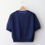 Jenner Linen Knit Crew #NV [A232241TK675]