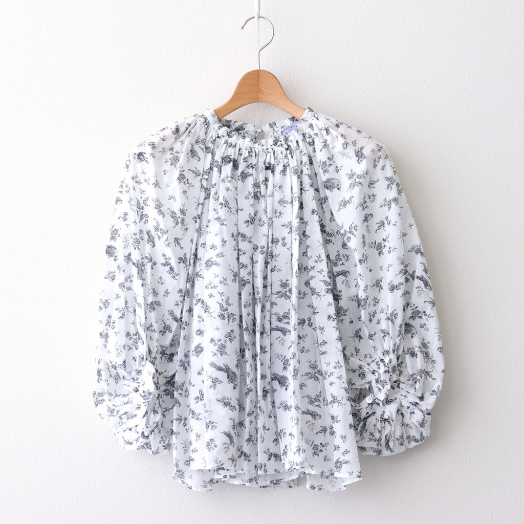 GARDEN GATHER SMOCK #white × black [no.6766]