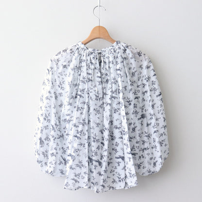 GARDEN GATHER SMOCK #white × black [no.6766]