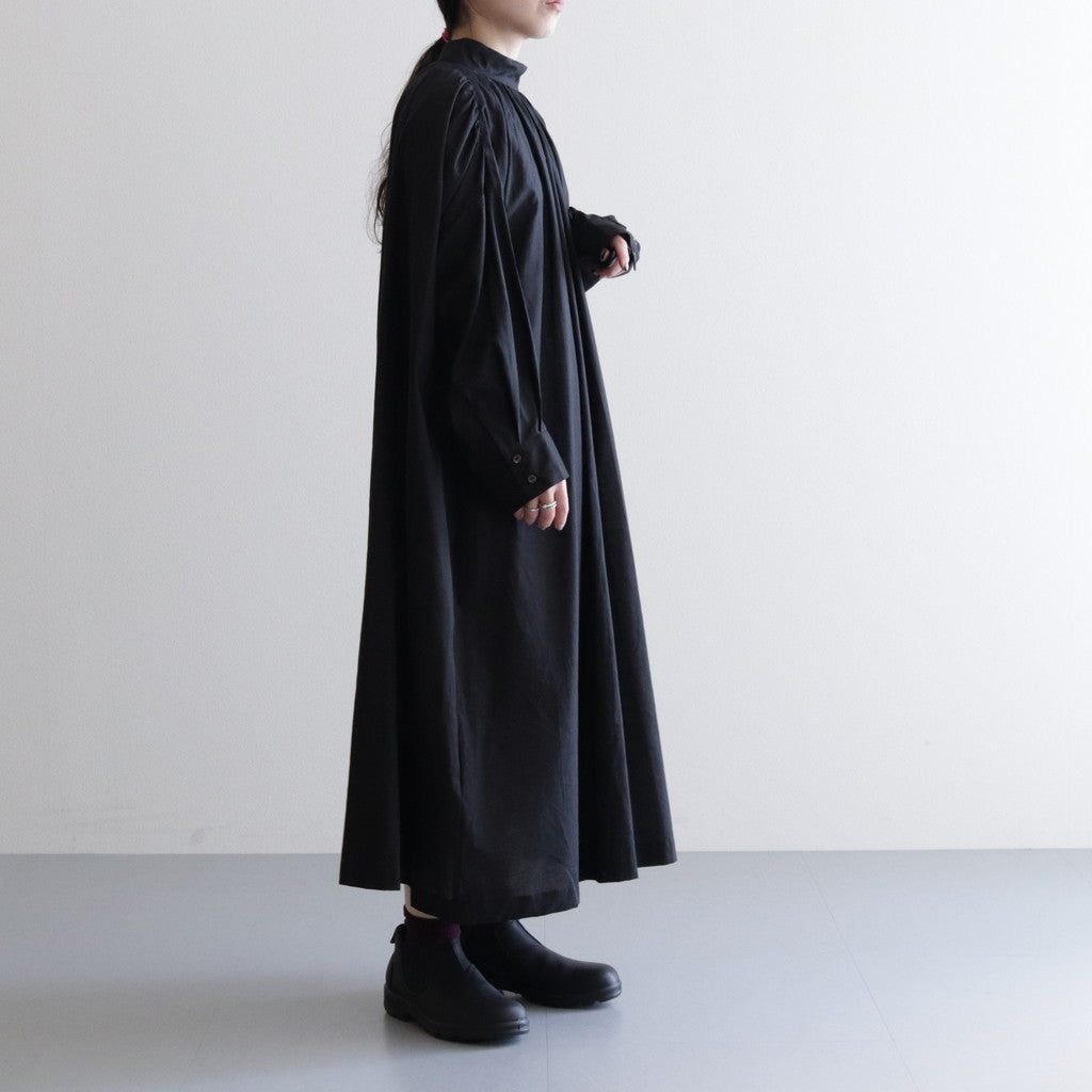 静寂の欠片 back open dress #black [TLF-124-op002-la]