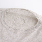 Jenner Linen Knit Crew #OAT [A232241TK675]