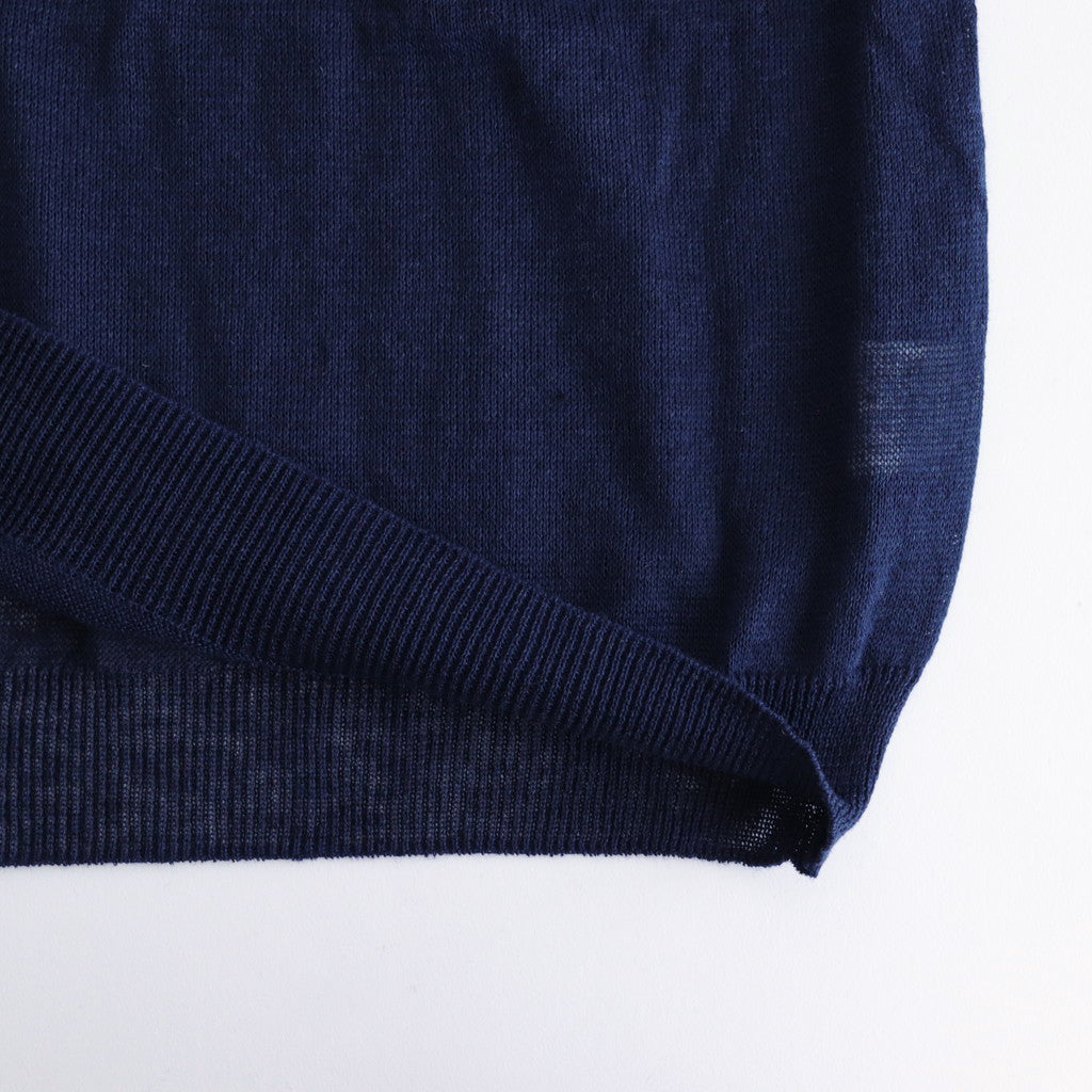 Jenner Linen Knit Crew #NV [A232241TK675]