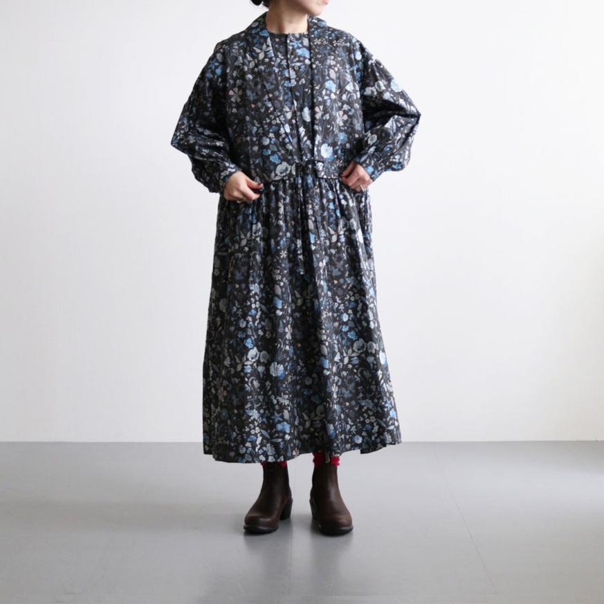 Layered dress #Floral Eve [TLF-125-op004-lp]