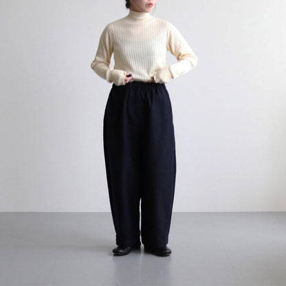 Chambon Cotton Pants #BK [A232242PP696]