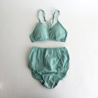 BRA & HIGH WAIST PANTS #NO.21 ICE GREEN