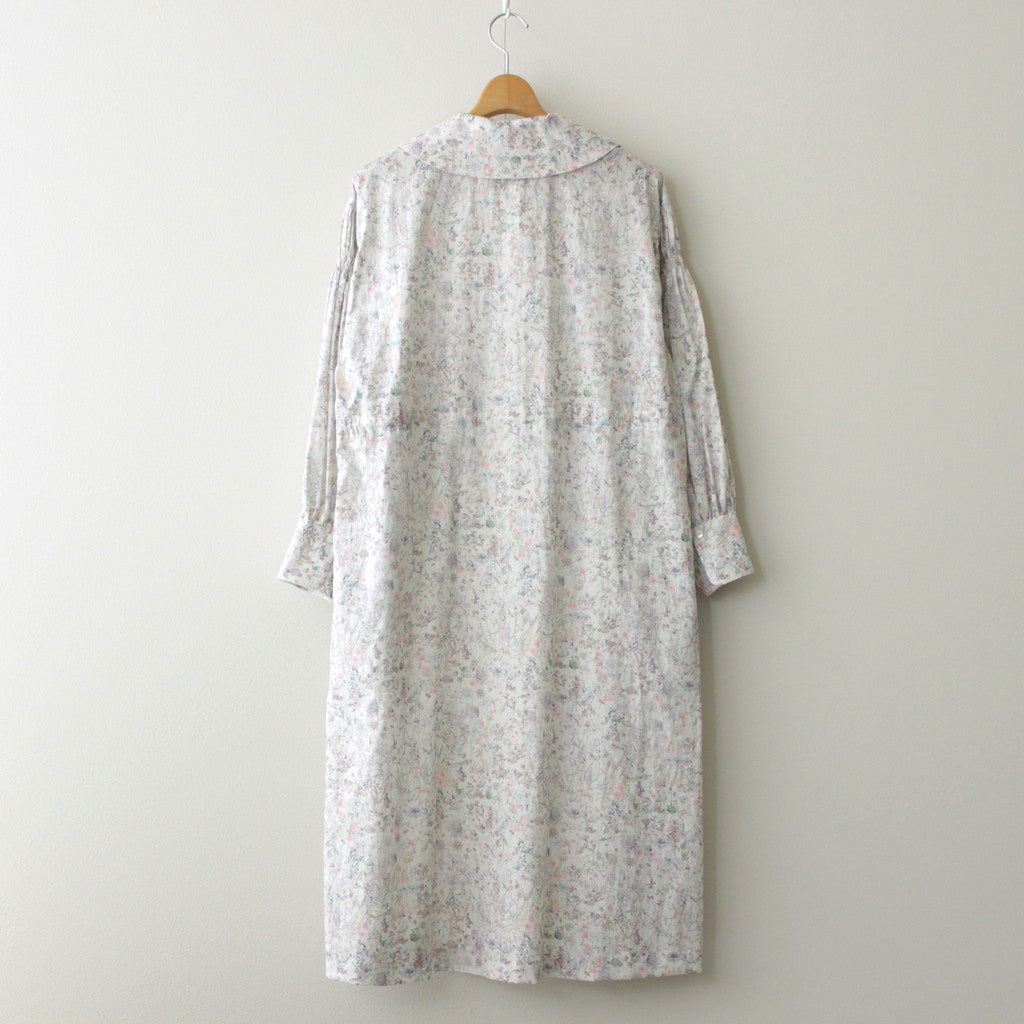 LIBERTYFABRICS flat collar layered dress #lilac [TLF-224-op004-lp]