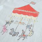 MERRY-GO-ROUND T-SHIRT #sax [no.6878]