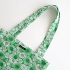 JACQUARD DAISY TOTE BAG #green [no.6920]
