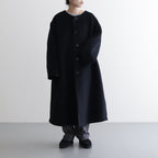 時雨る森 wide coat #black [TLF-124-co002-as]