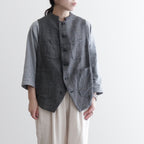 路傍の月 logger vest #black [TLF-124-ve001-lws]