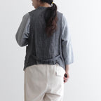 路傍の月 logger vest #black [TLF-124-ve001-lws]