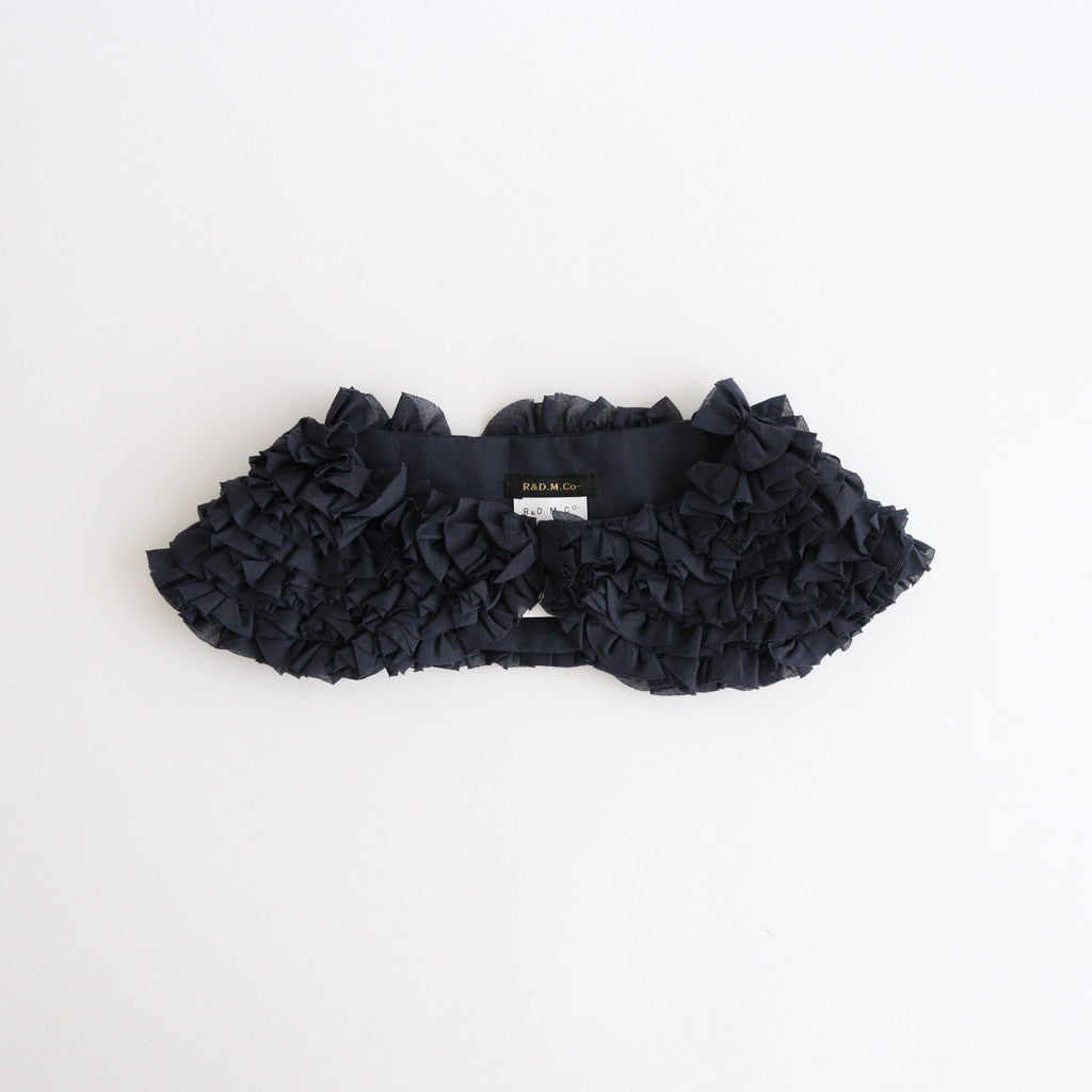 FRILL COLLAR #navy [no.6827]