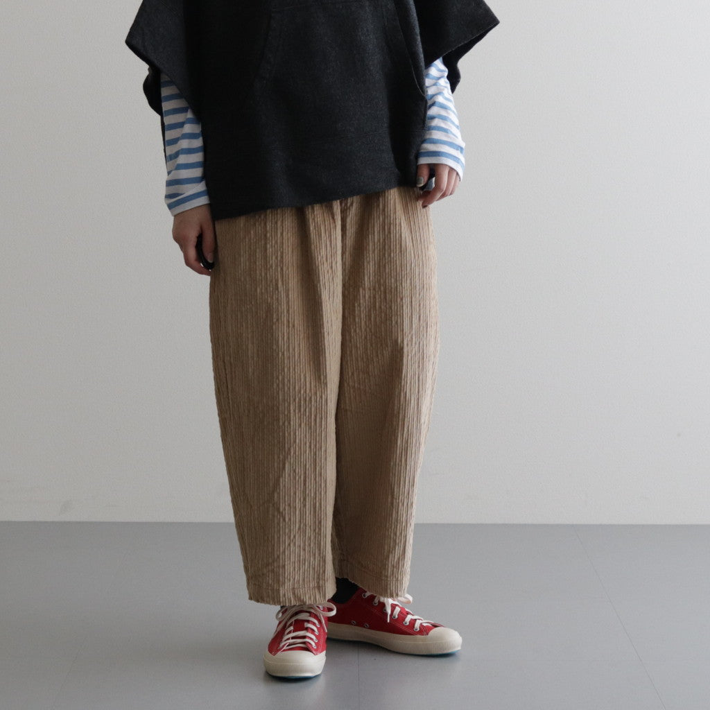 WコーデュロイタックPT #020 ベージュ [US234PT023]