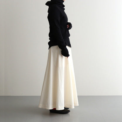 Circular skirt #ecru [TLF-125-sk001-tp]